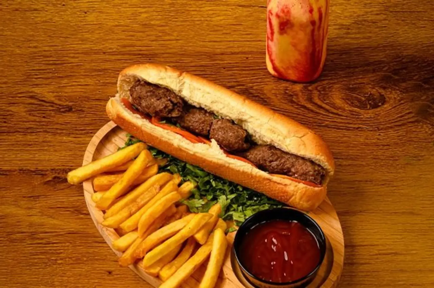 وجبة اطفال كفتة