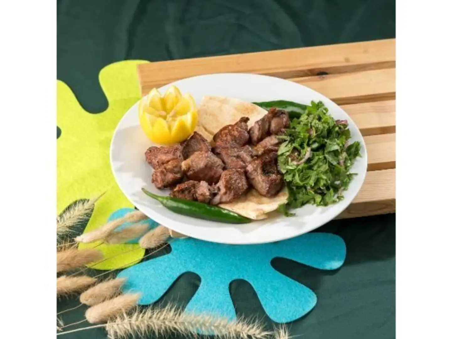 نص كيلو أوصال لحم