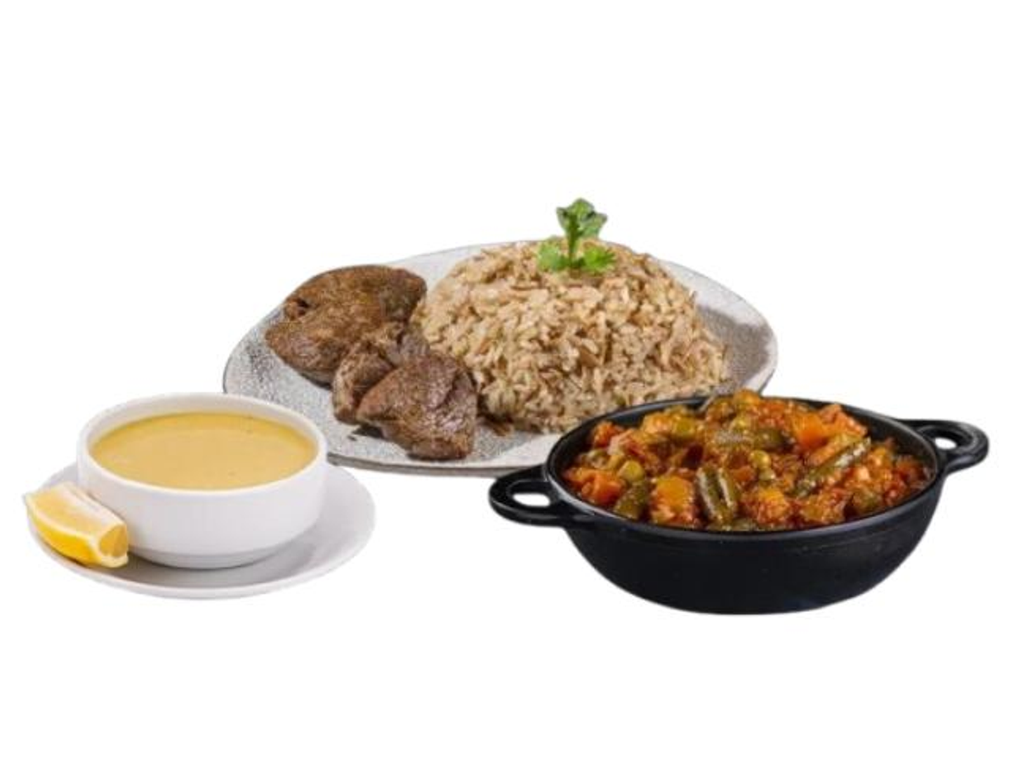 وجبة لحم فرن