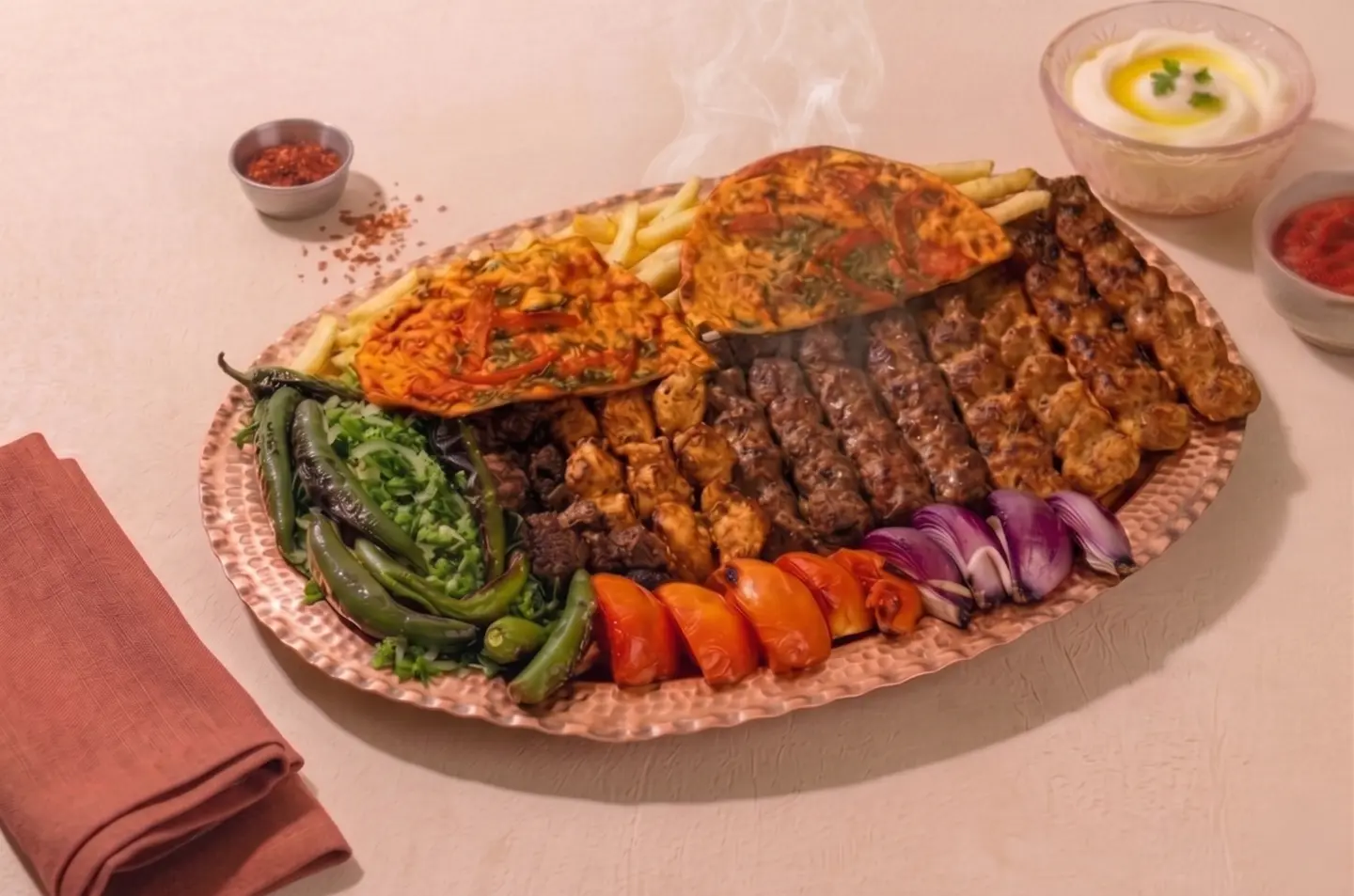 Mixed Grill Platter 16 Skewers