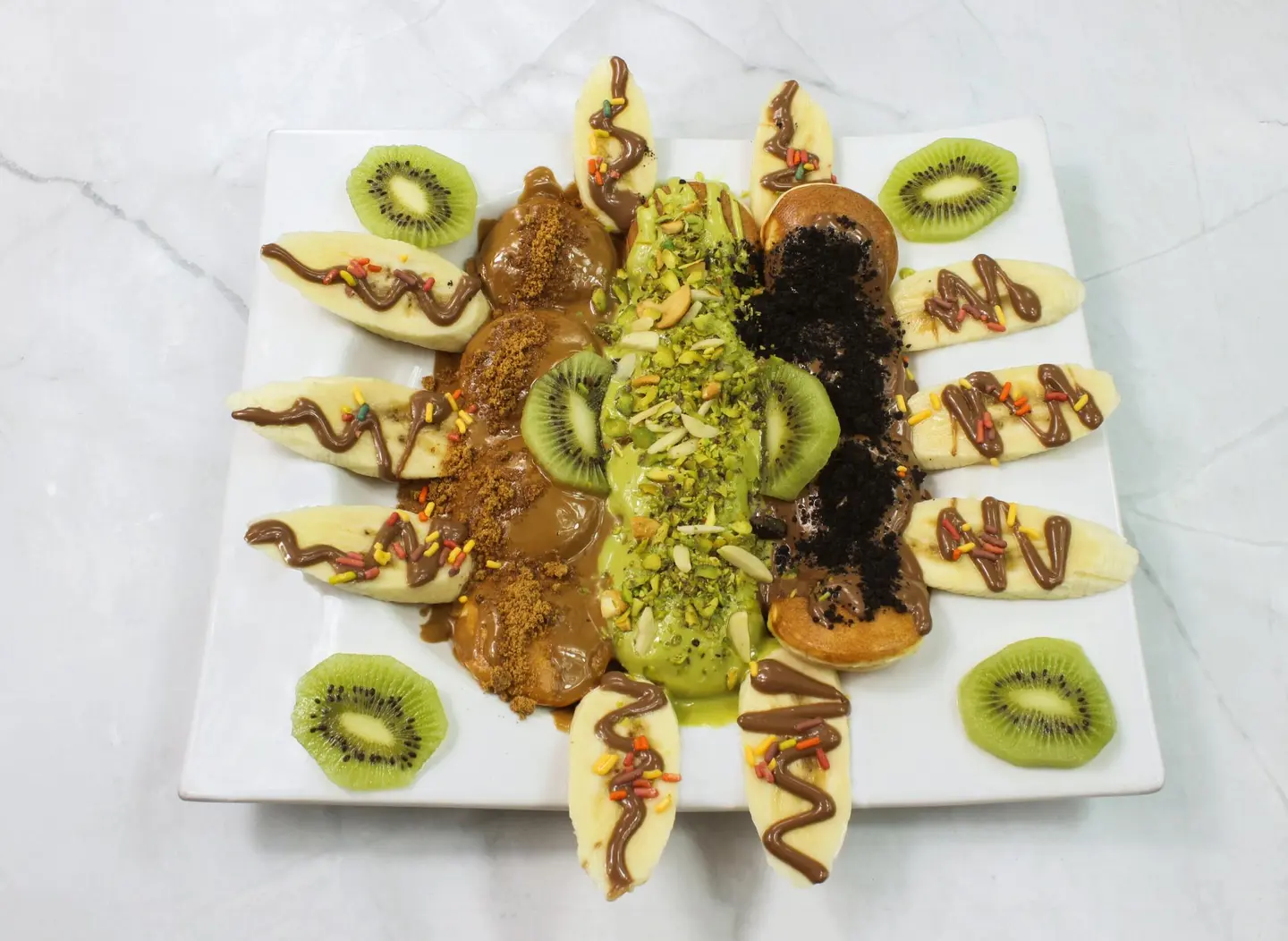 Nutella And Fruits Crepe