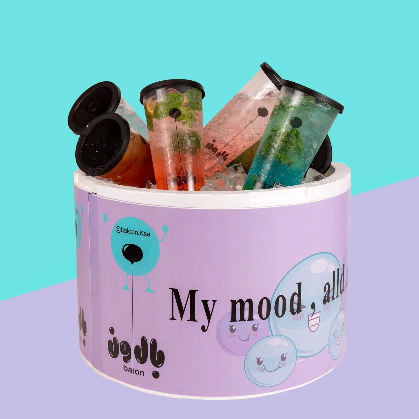 Box Red Bubble Mojito