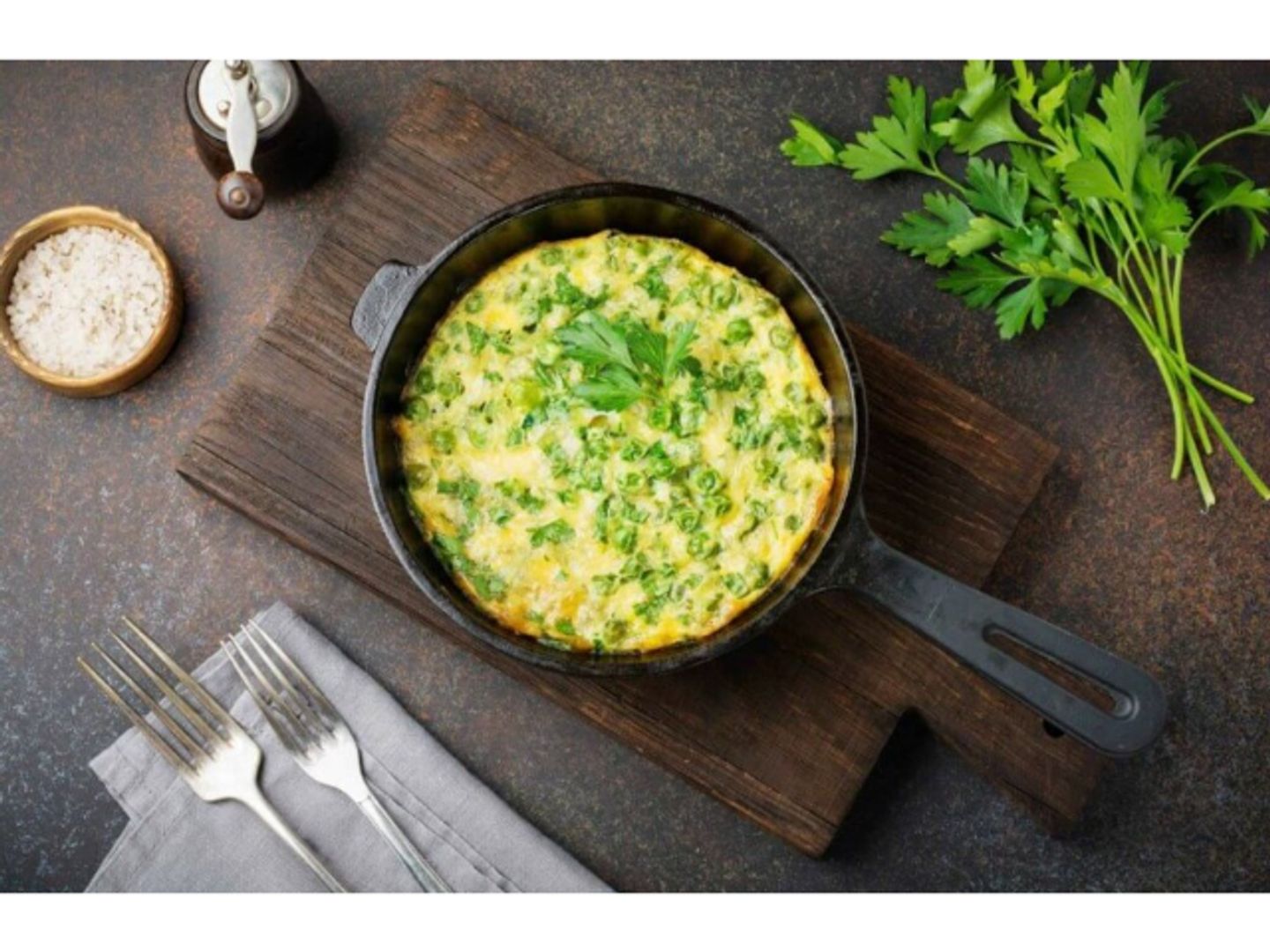 Peas With Eggs