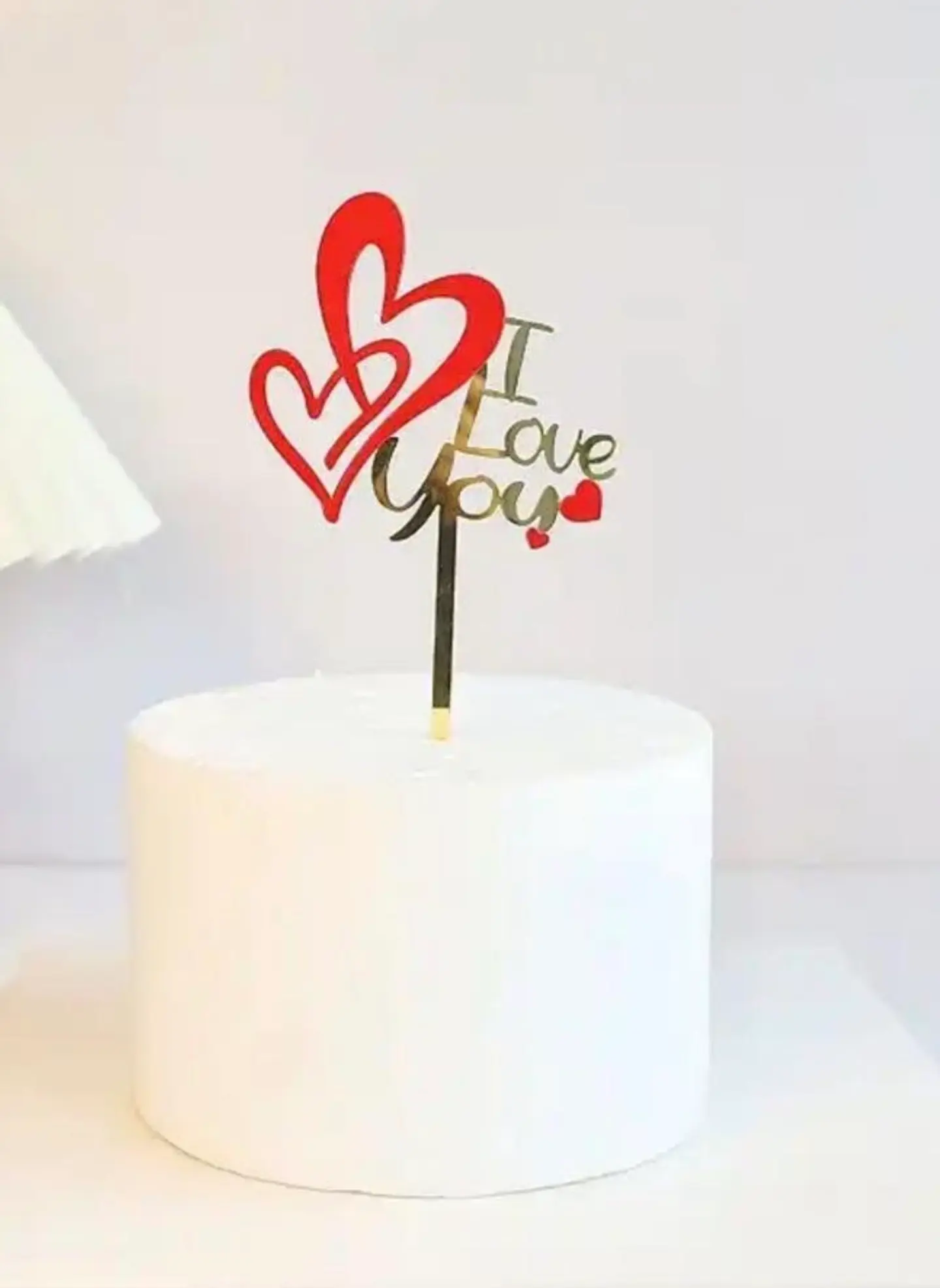 تغريسة كيك أحبك