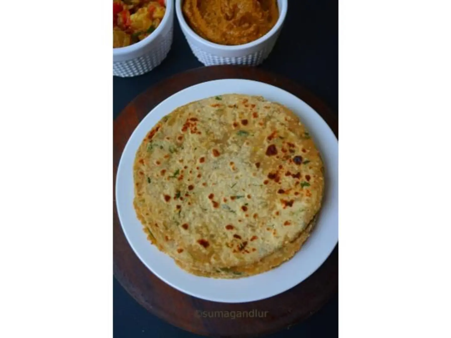 Country Pie Fatteh With Ghee, Honey, And Nigella Seeds