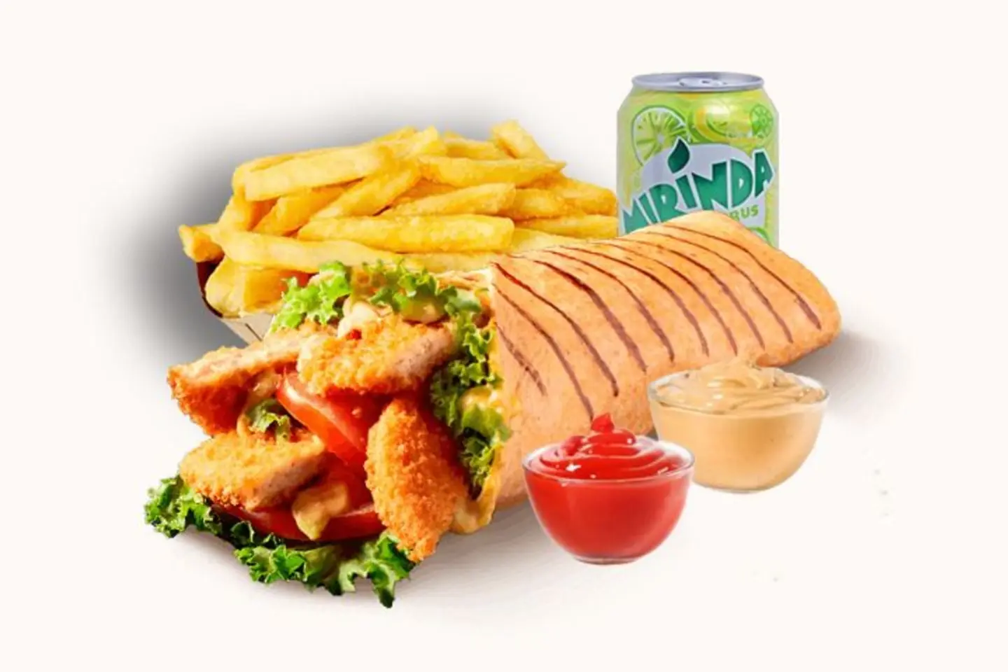 Tortilla Chicken Sandwich Meal