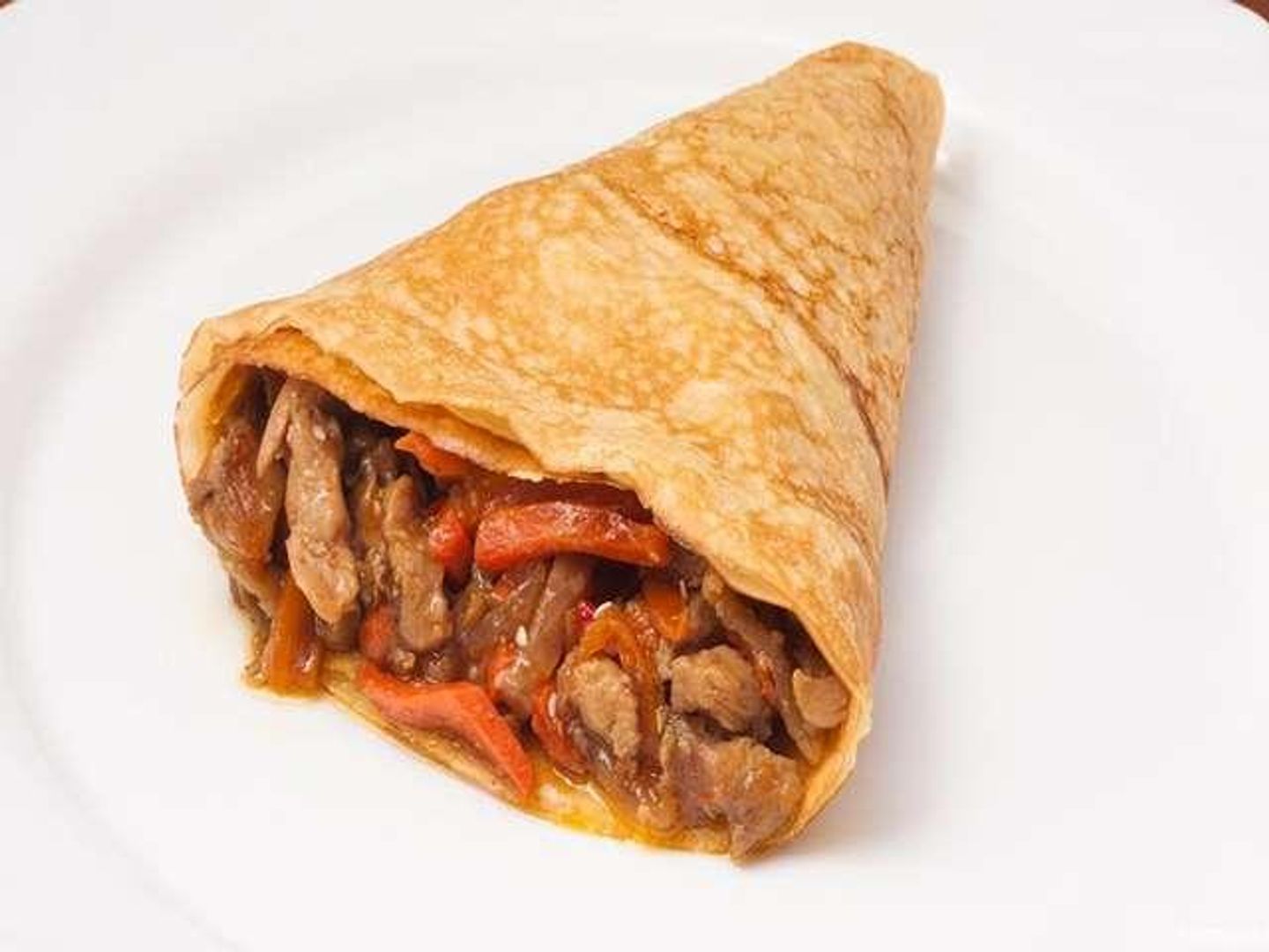 Meat Shawarma Crepe