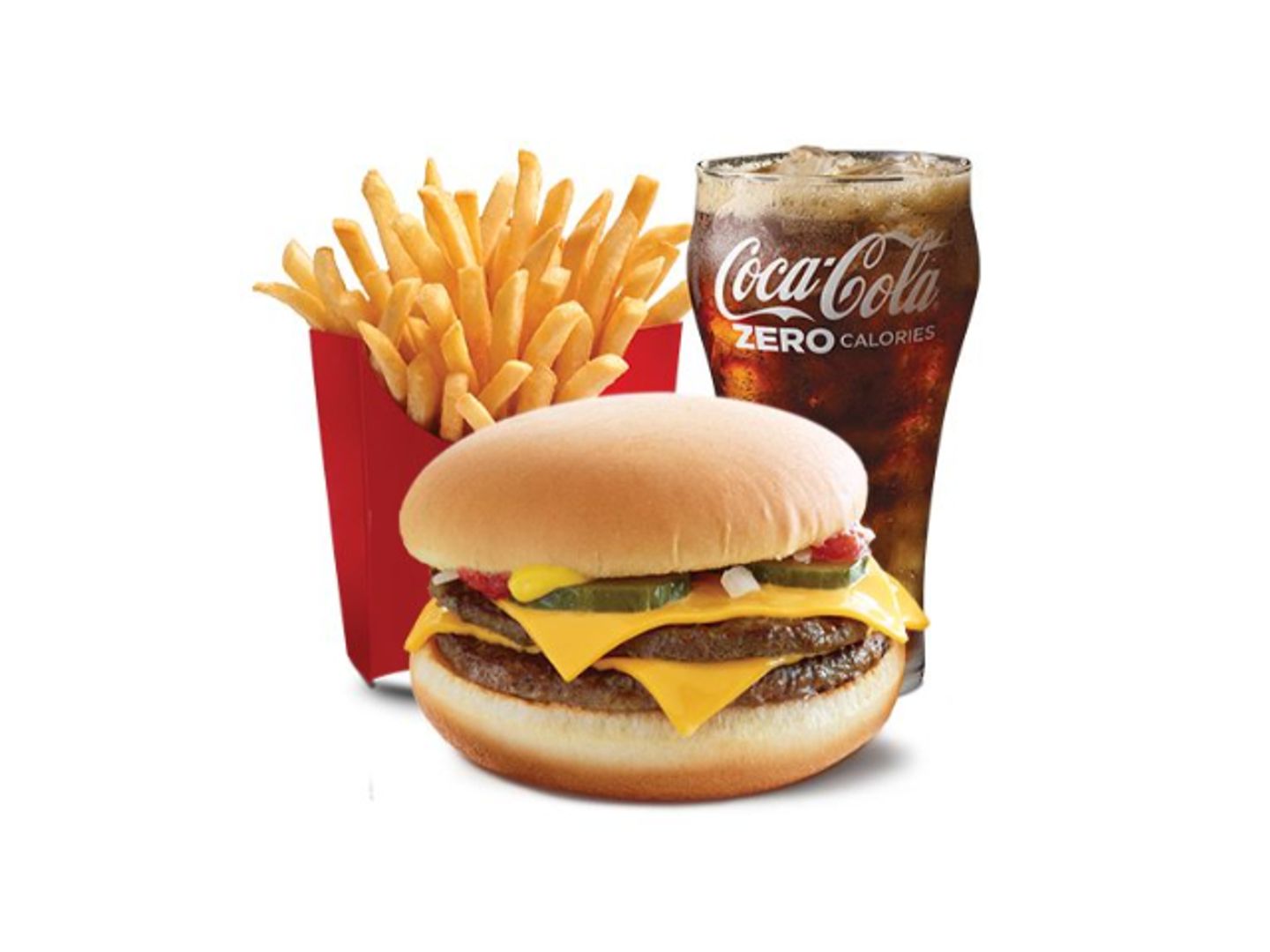 Double Beef Burger Meal