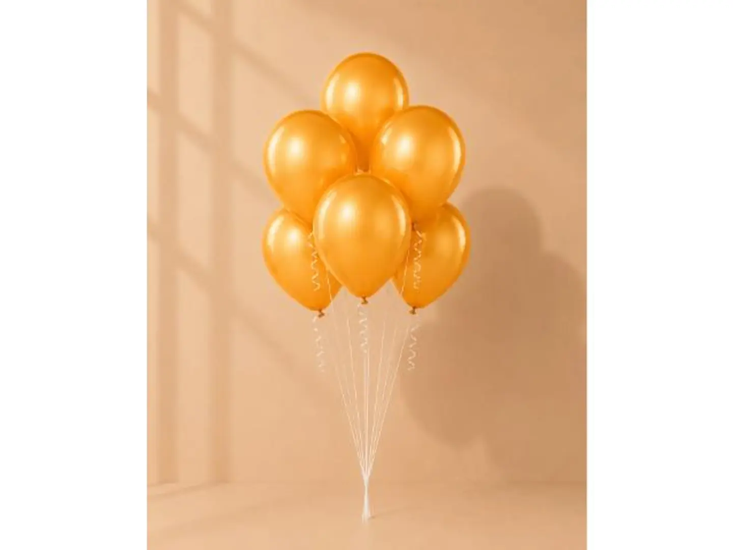Gold Helium Balloons