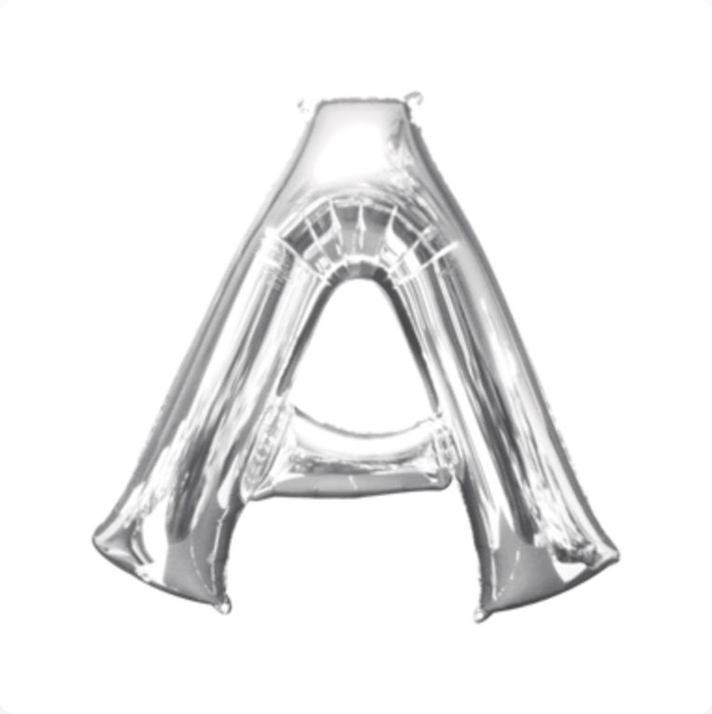 Letter A Silver Balloon