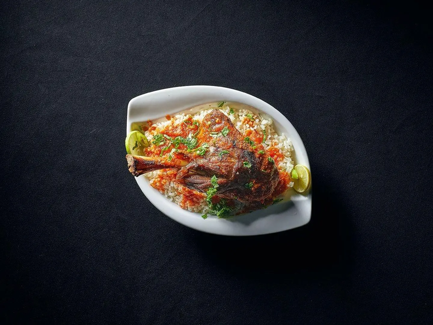 موزة بالخضار مع رز
