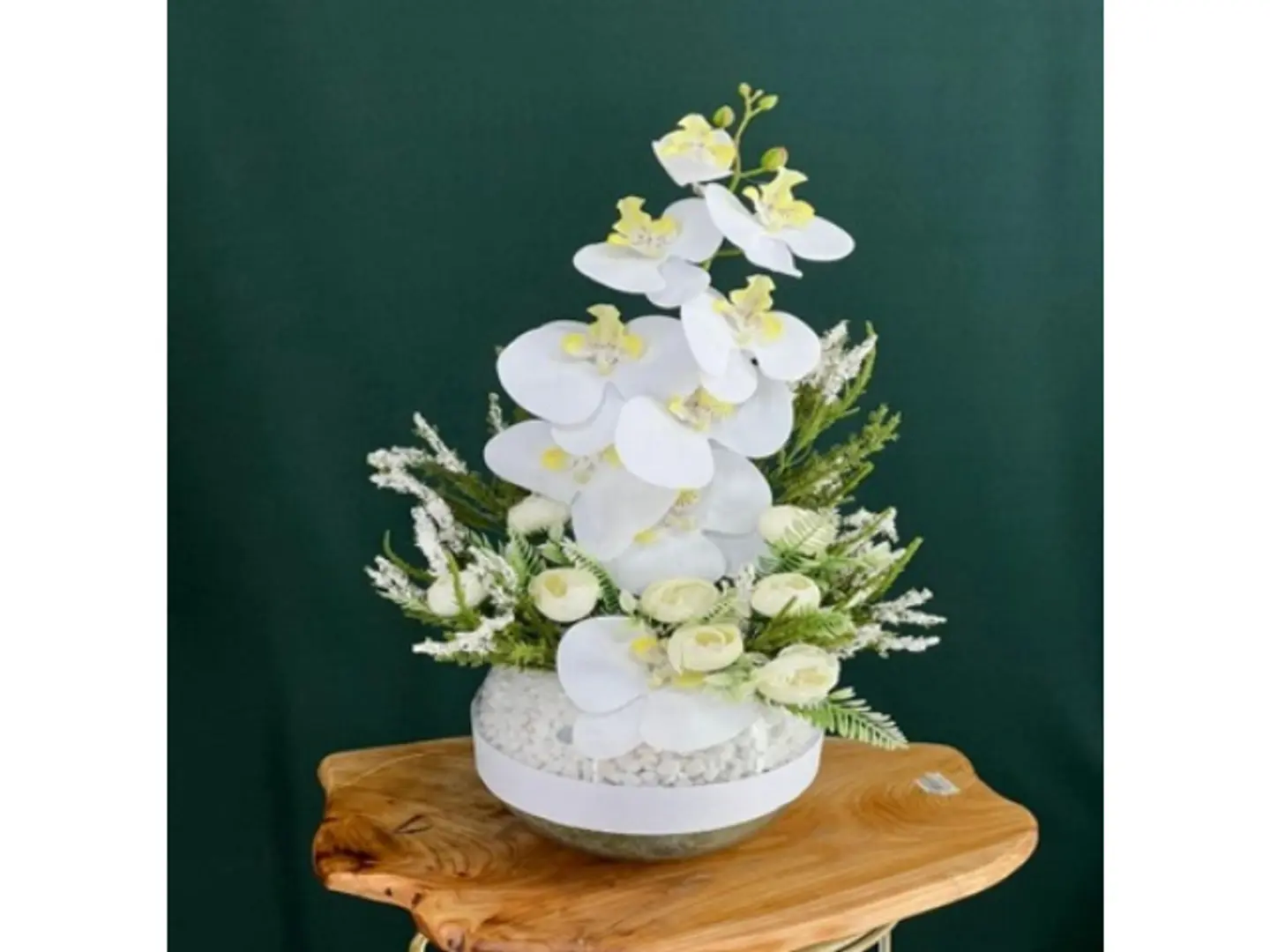 Artificial Flower Arrangement Vase