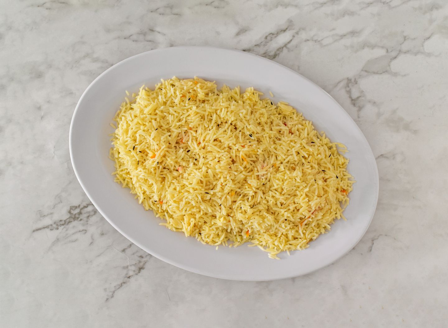 Plain Rice For A Person