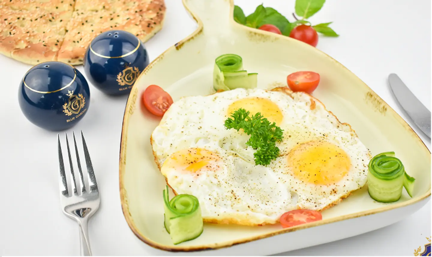 بيض بطريقتك الخاصة ( بيض صن سايد )