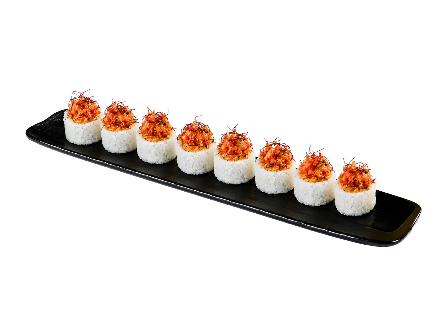 Spicy Salmon Hanamaki (8pcs)