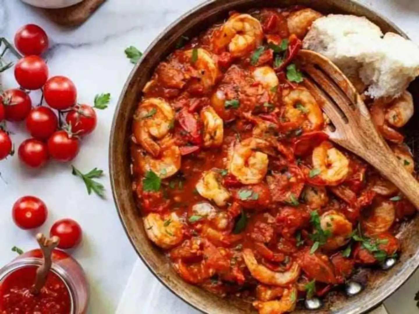 Red Shrimp Tagine