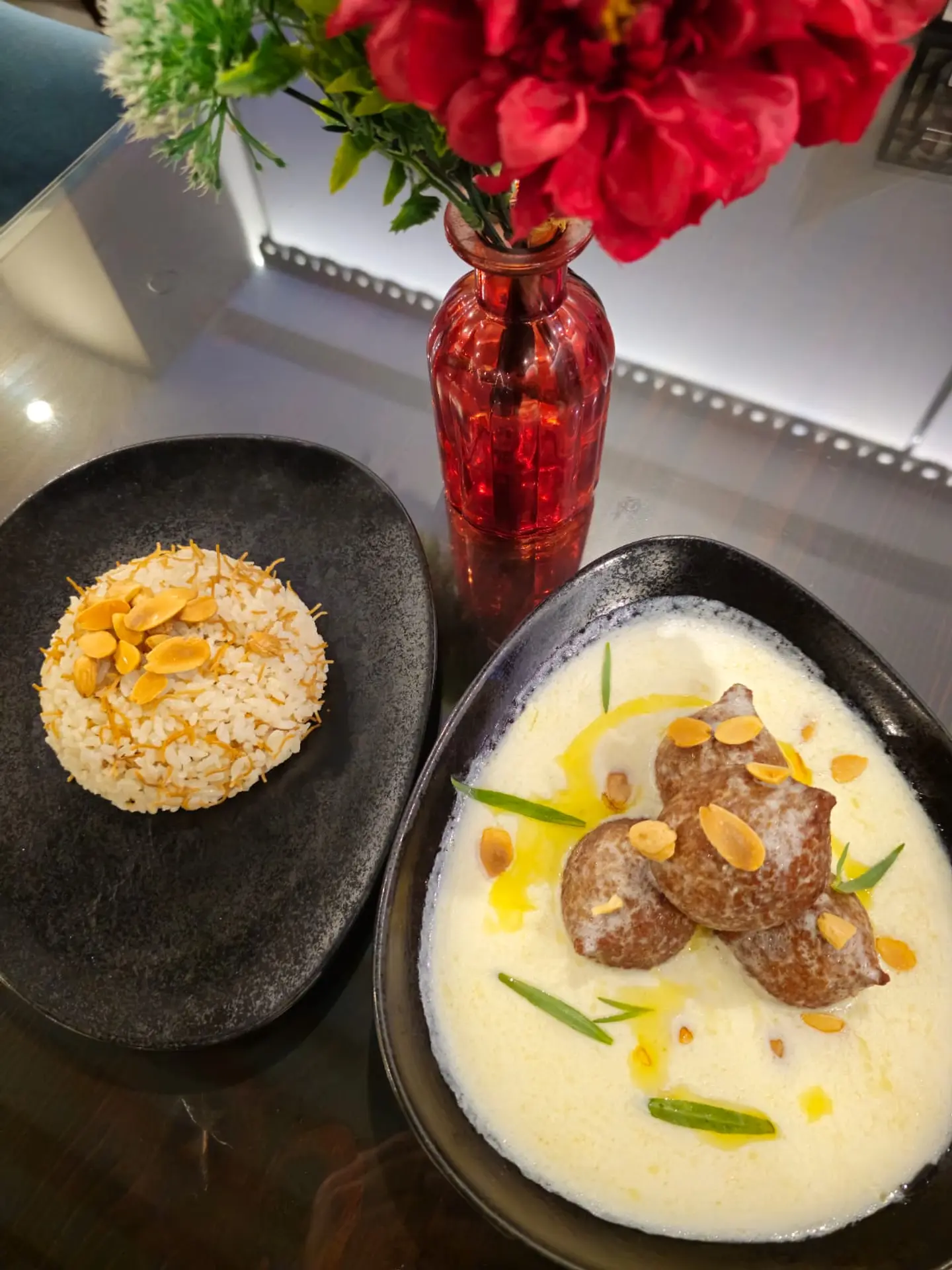 Kebbeh With Laban And Rice
