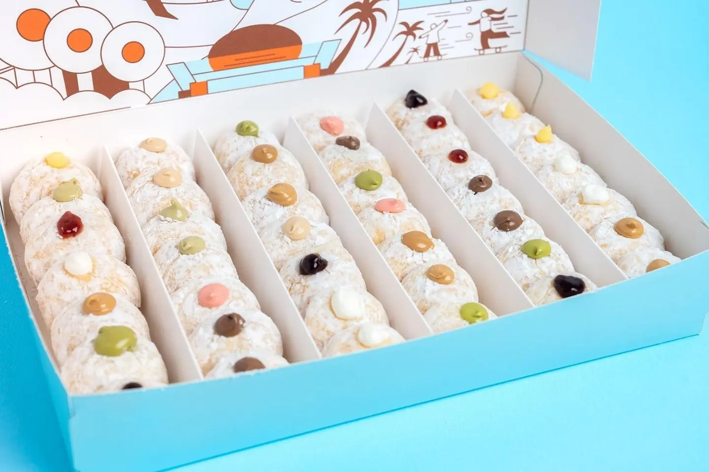 42piece Mini Donut Box