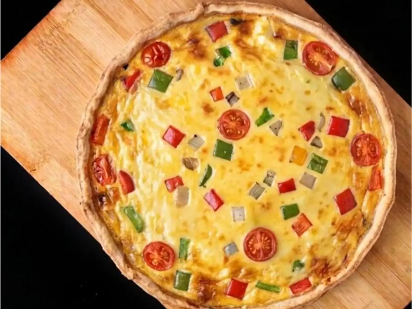 Mozzarella Pie With Vegetables