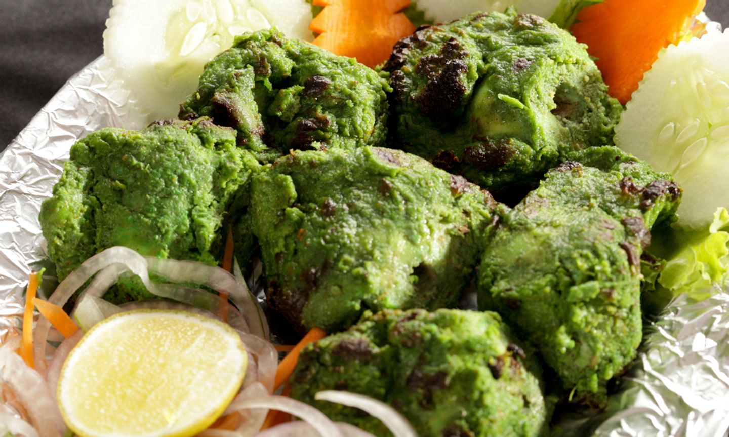 دجاج تيكا اخضر