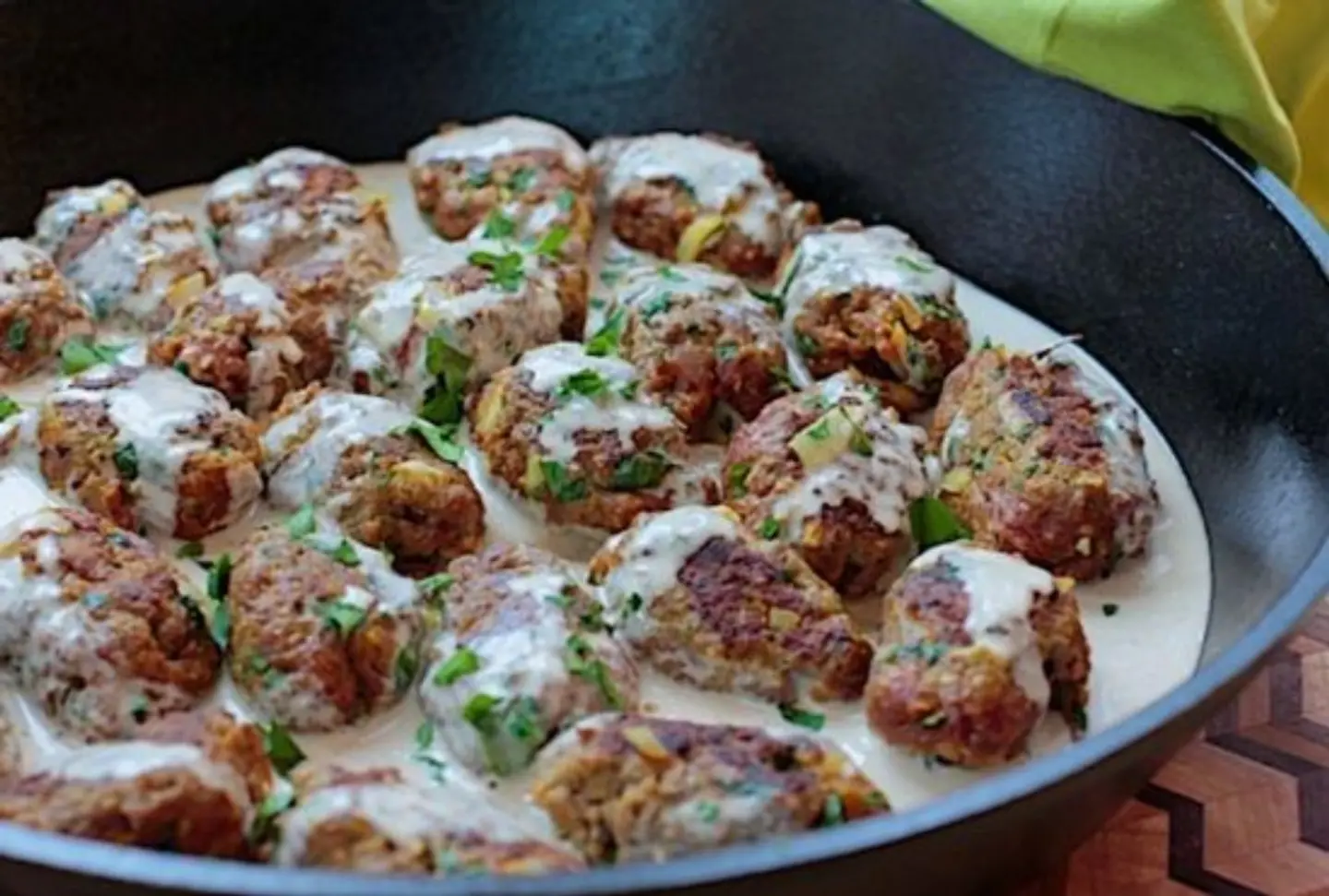 Meat Kofta With Tahini