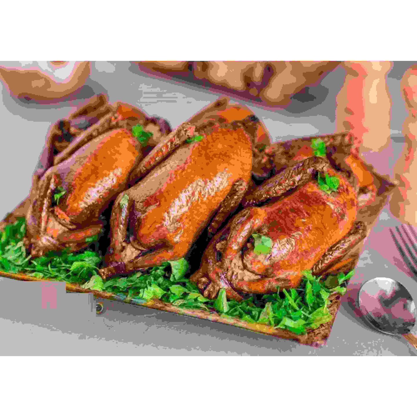 Pigeon Stuffed With Rice