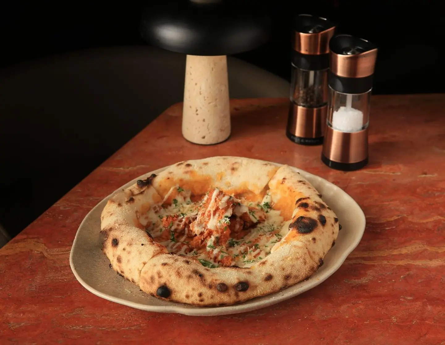 Crispy Flame Pizza