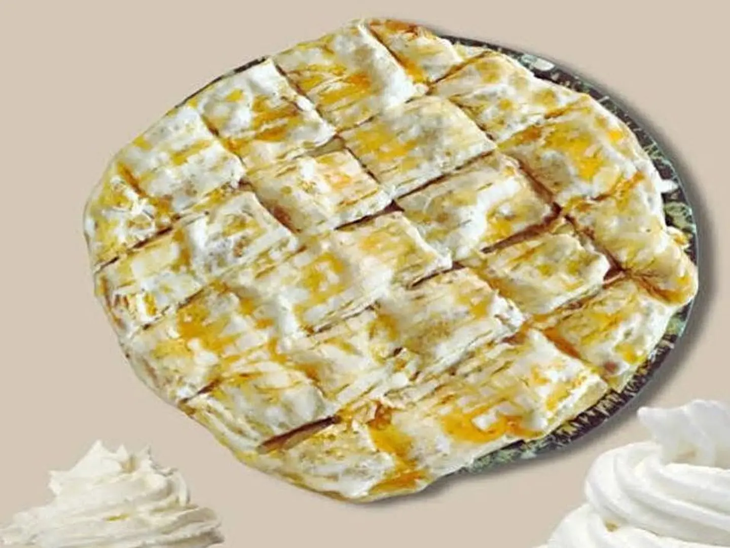فطيره سكر ساده صغير