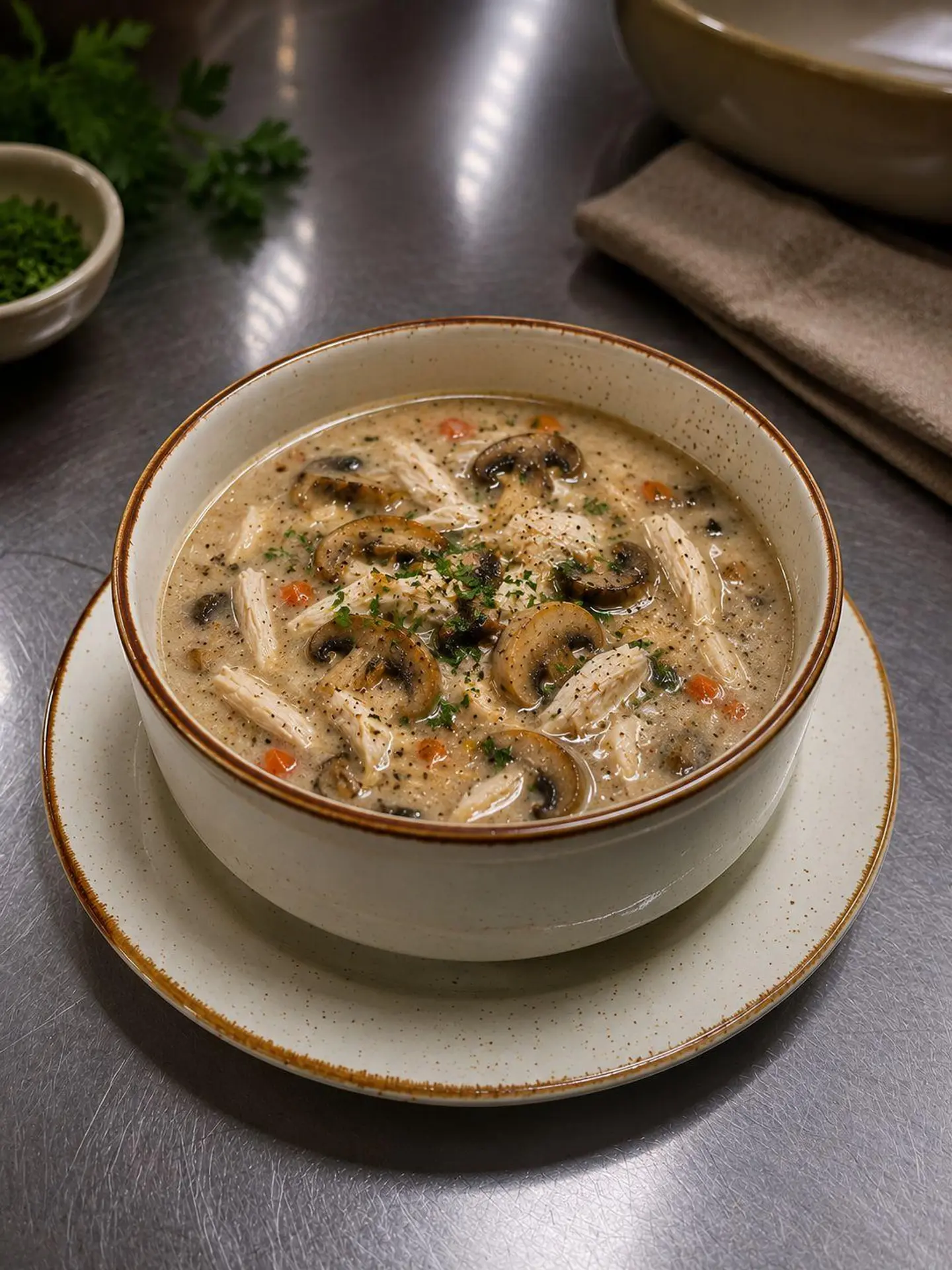 Chicken Mushroom Soup