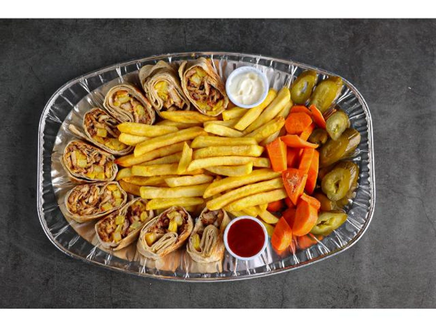 Large Arabic Dish With Out Cheese
