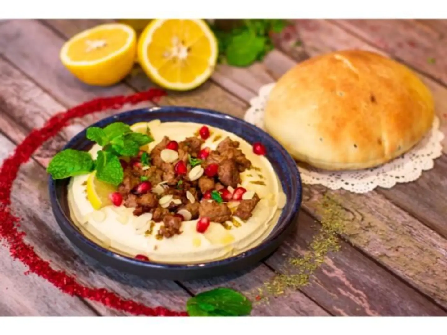 Hummus With Meat