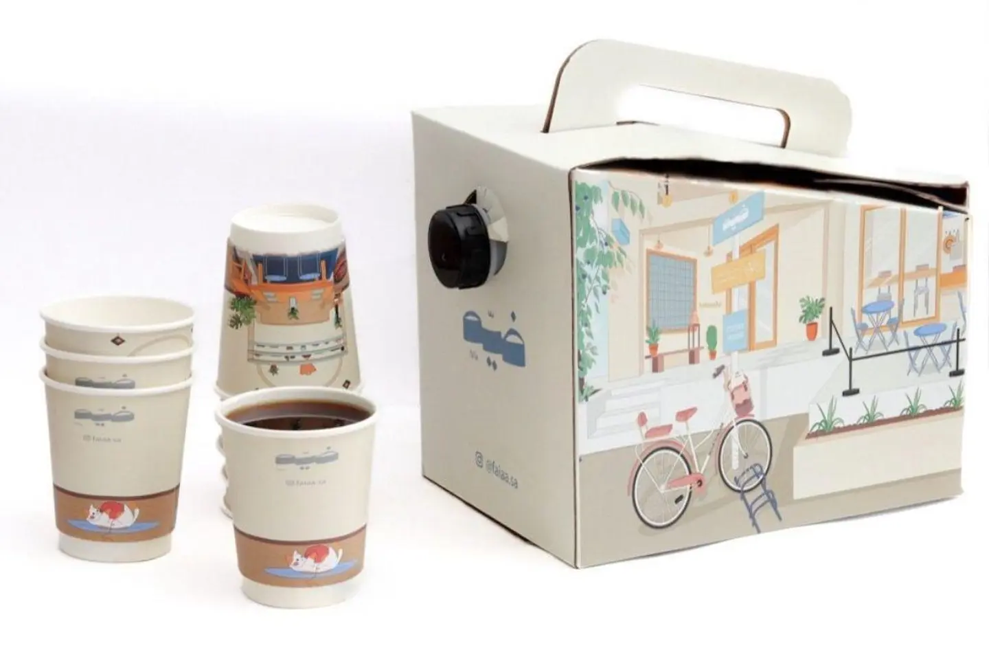 بوكس القهوة