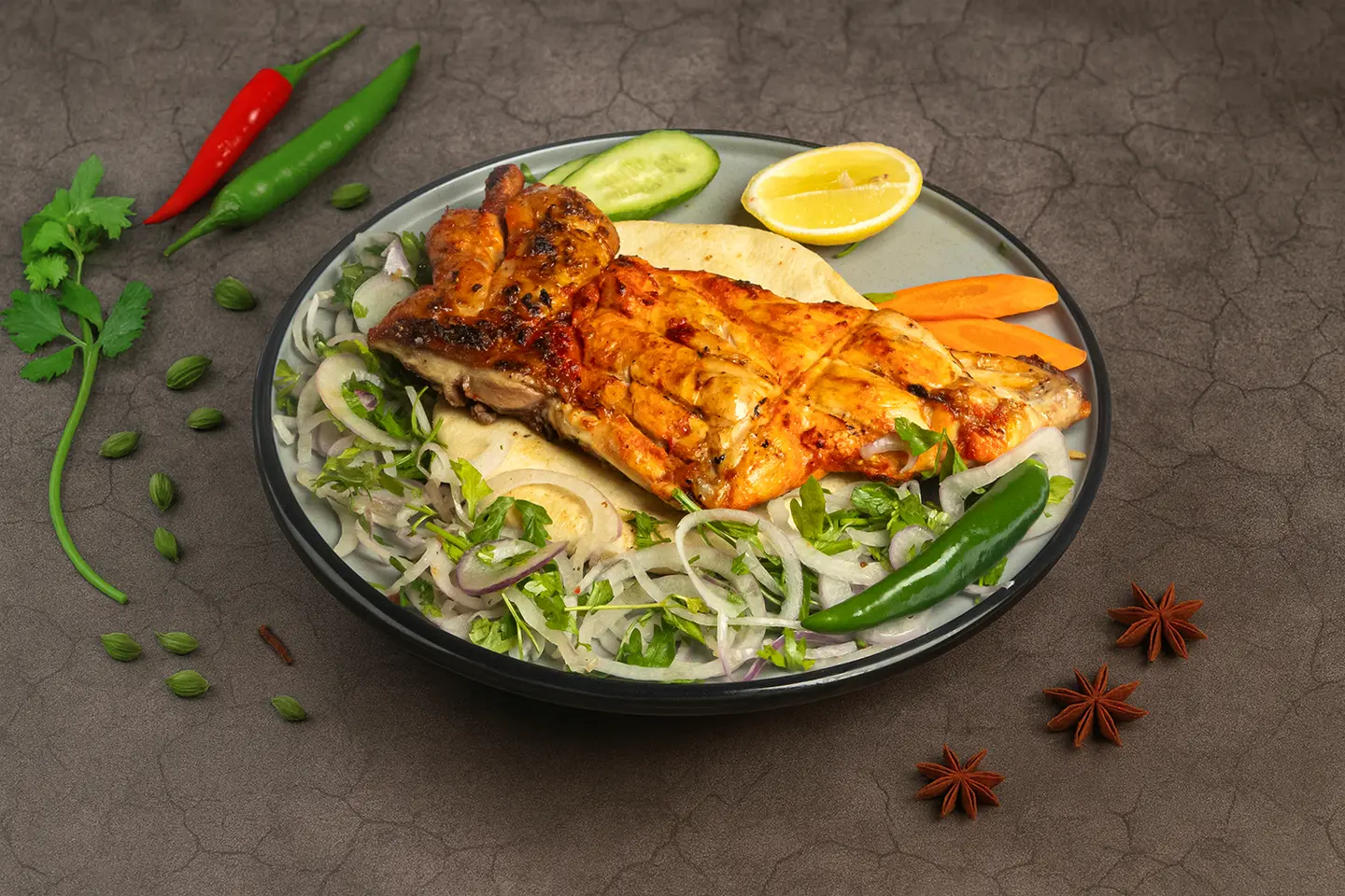 Plain Grilled Chicken - Quarter Of A Chicken