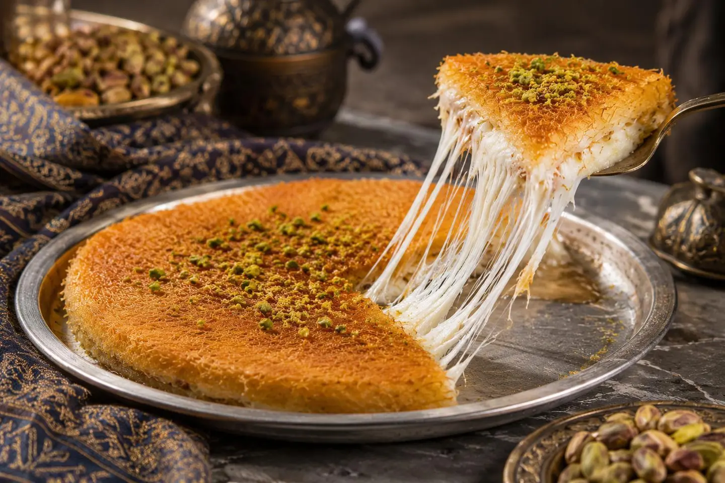 كنافة بالجبنة خشنة 250 جرام