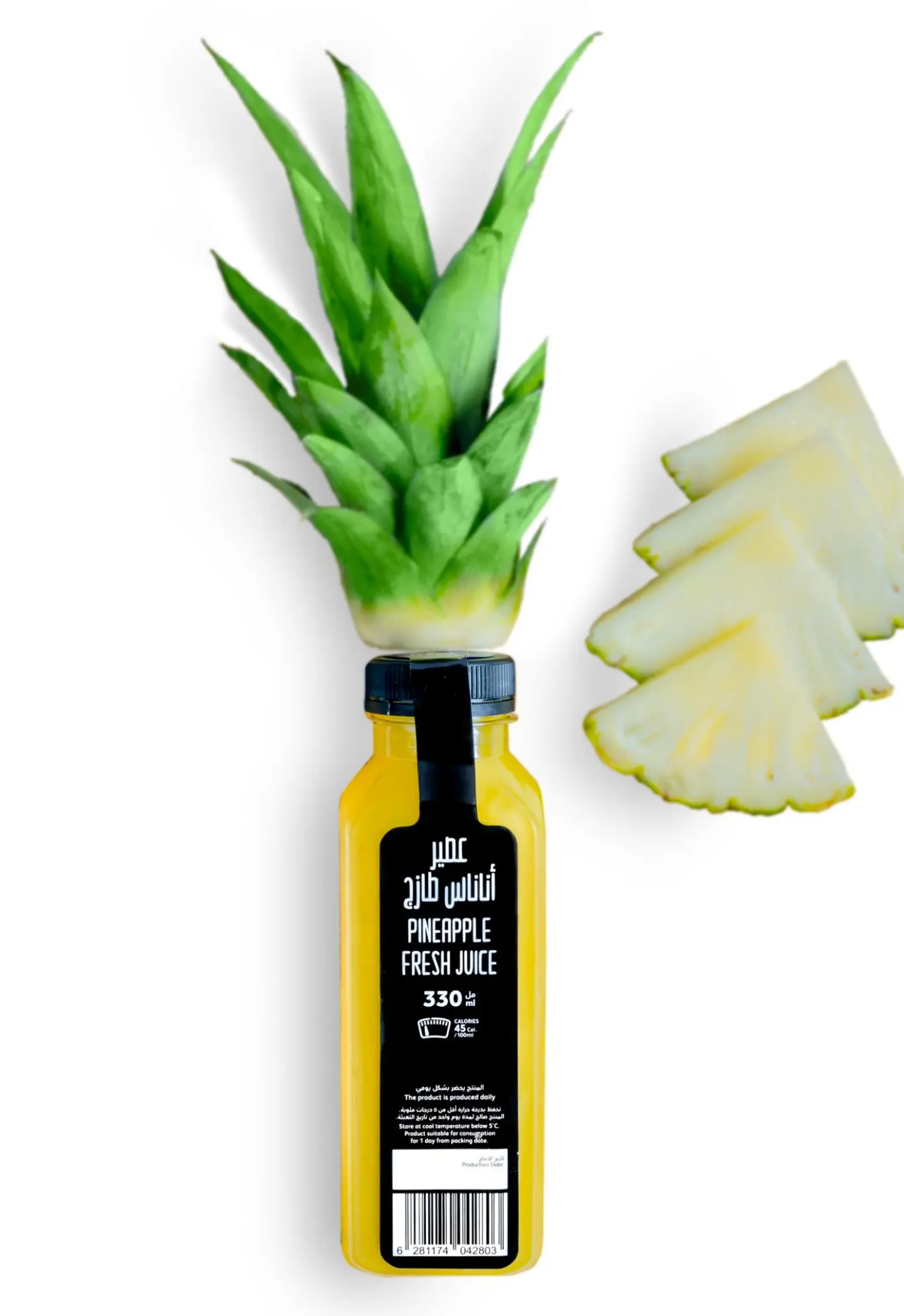 عصير اناناس طازج