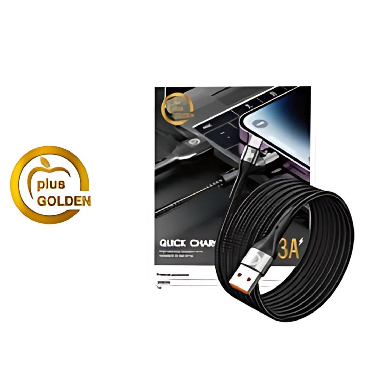 Golden Plus 2m Usb Type C Fabric Cable