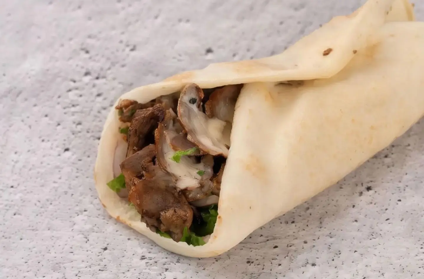 Shami Meat Cheese Shawarma