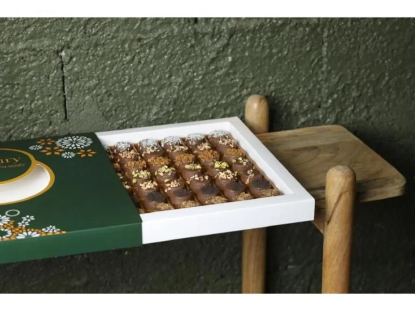 فن الشوكلاتة مرشوش مشكلة