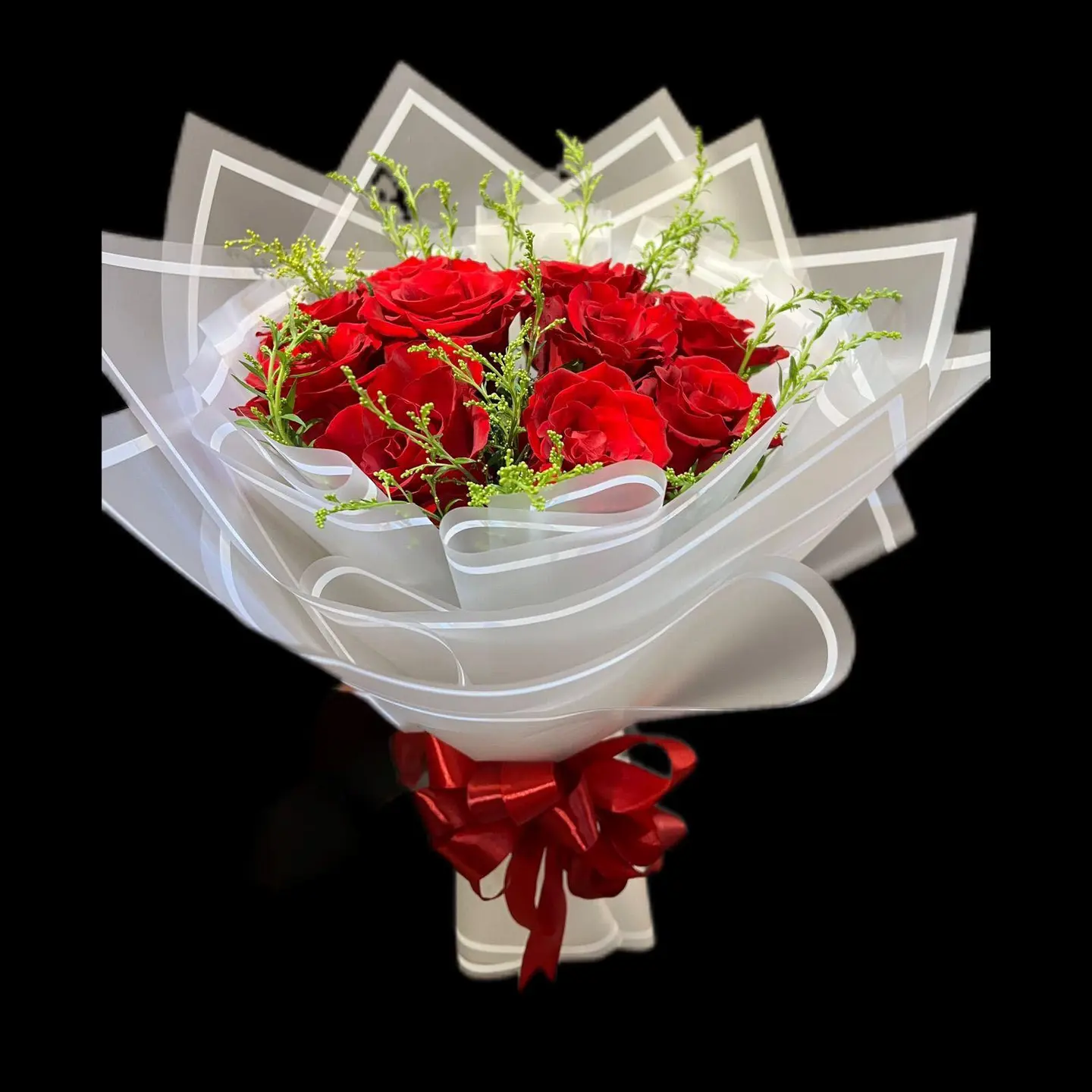 باقة مثلثات دائرية