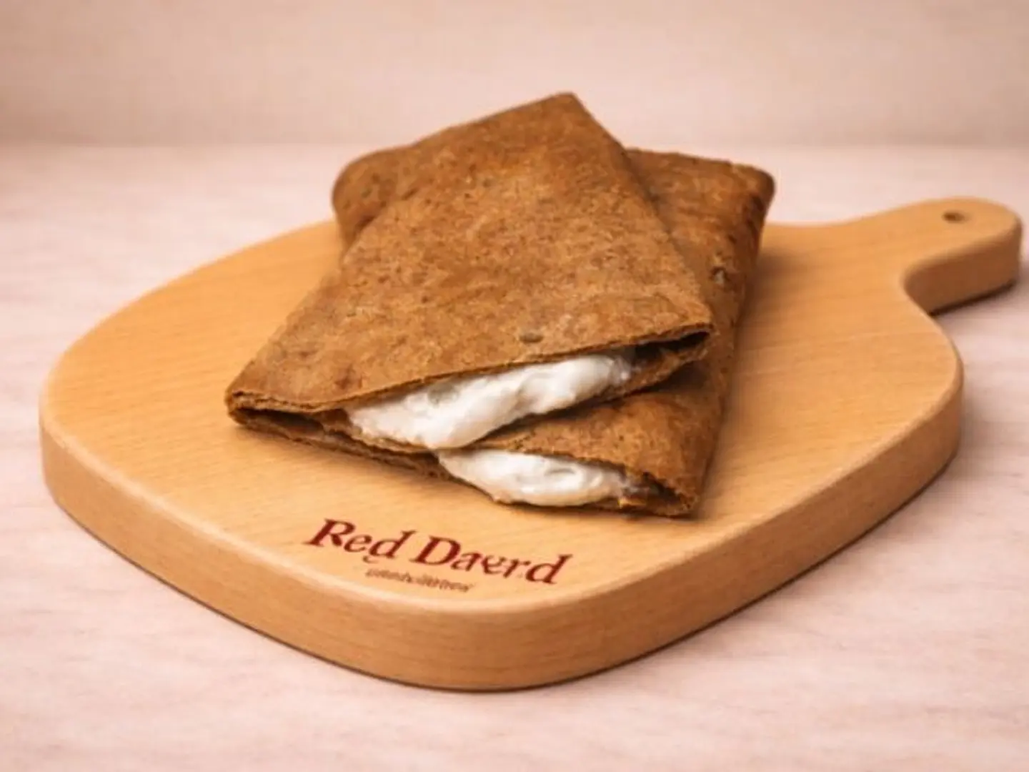 Red Bread With Feta Cheese