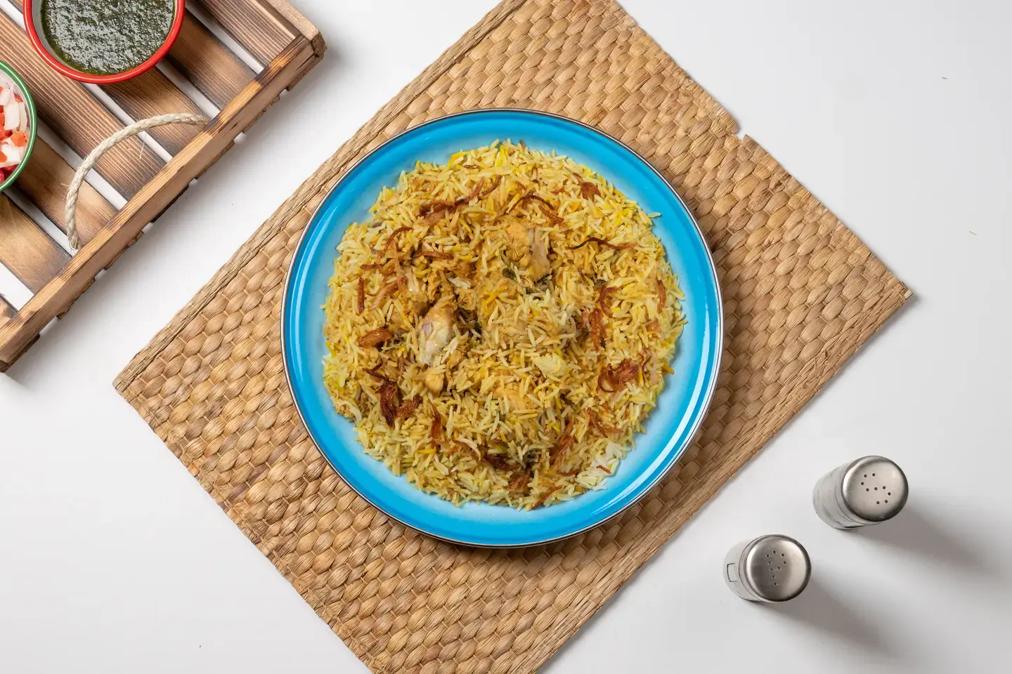 For One Person Chicken Biryani