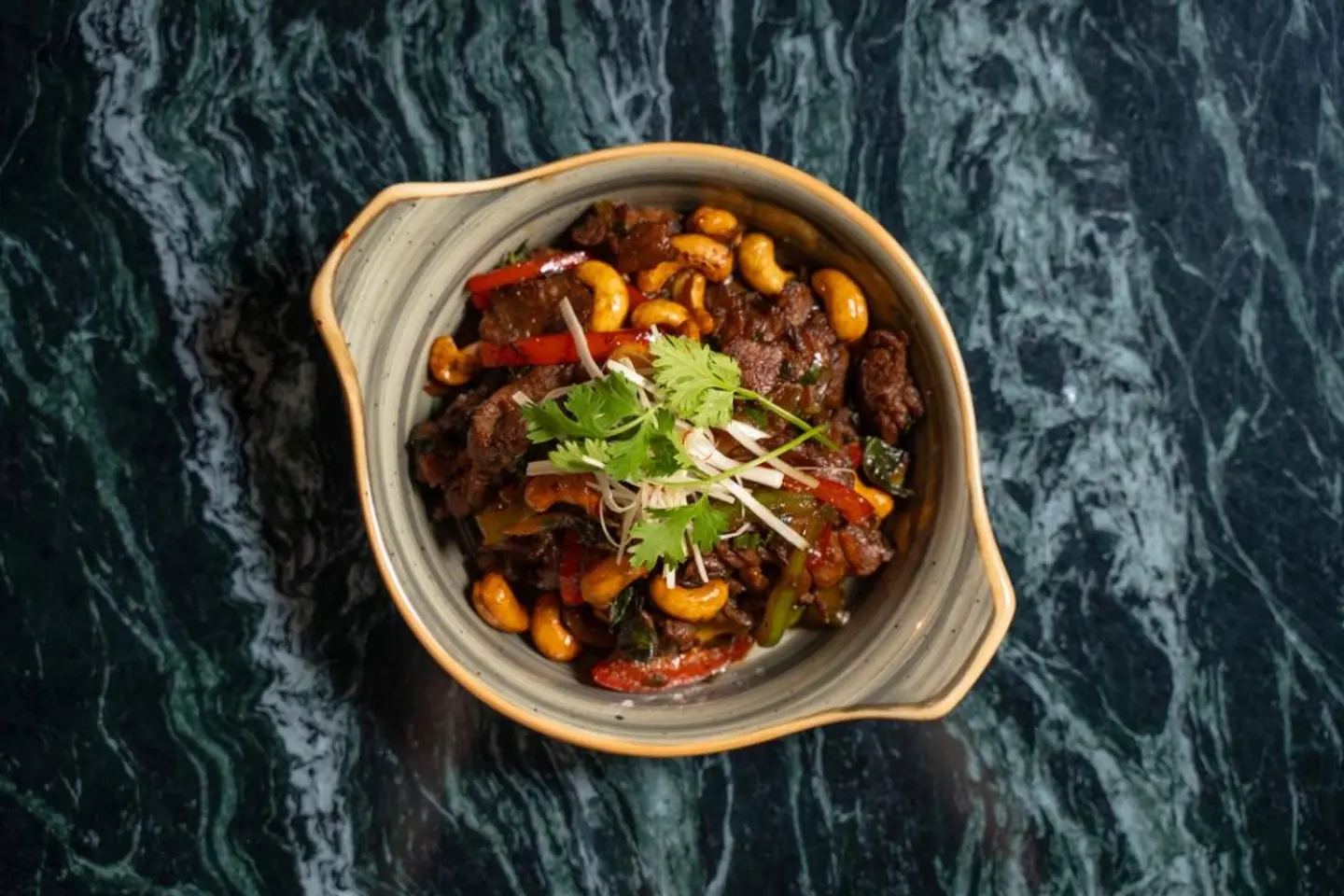 Cashew Beef With Thai Basil