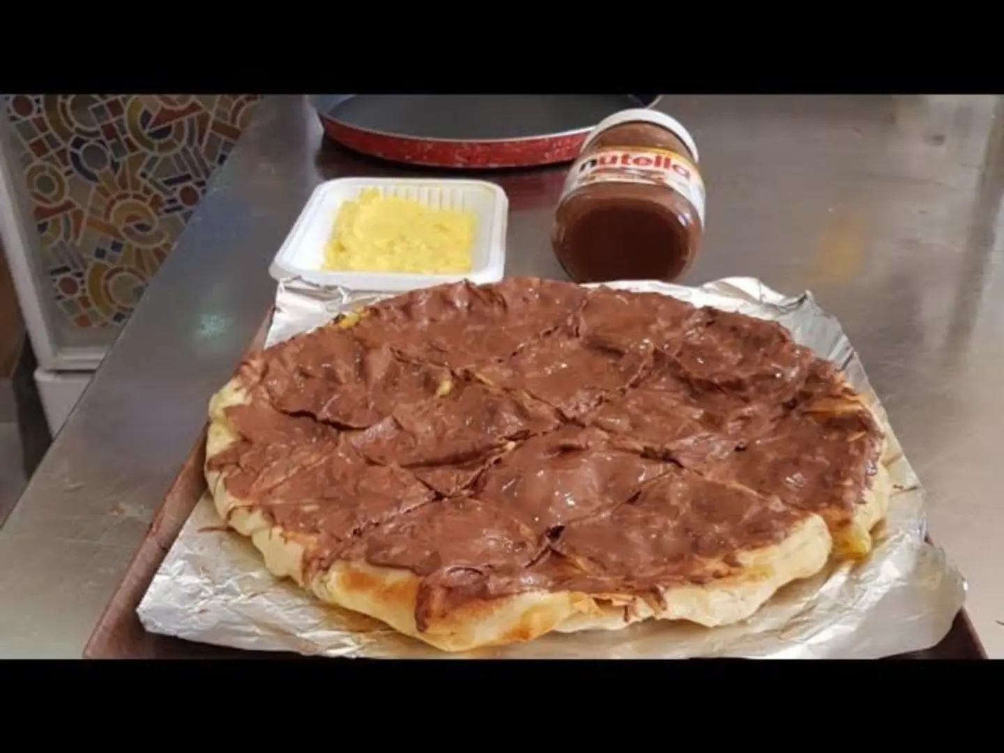 فطيرة نوتيلا