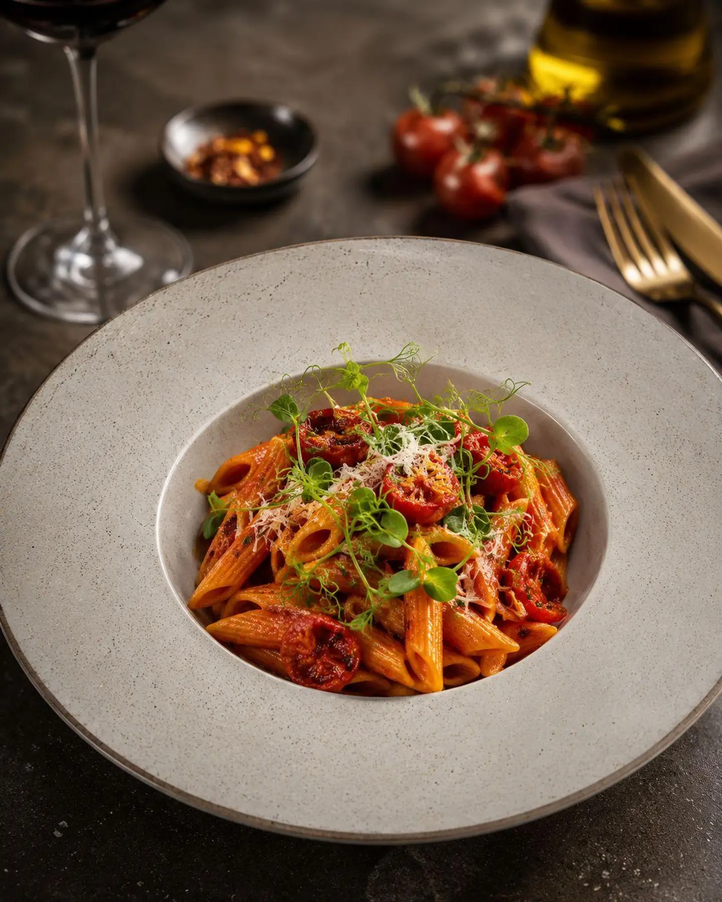 Penne Arrabiata