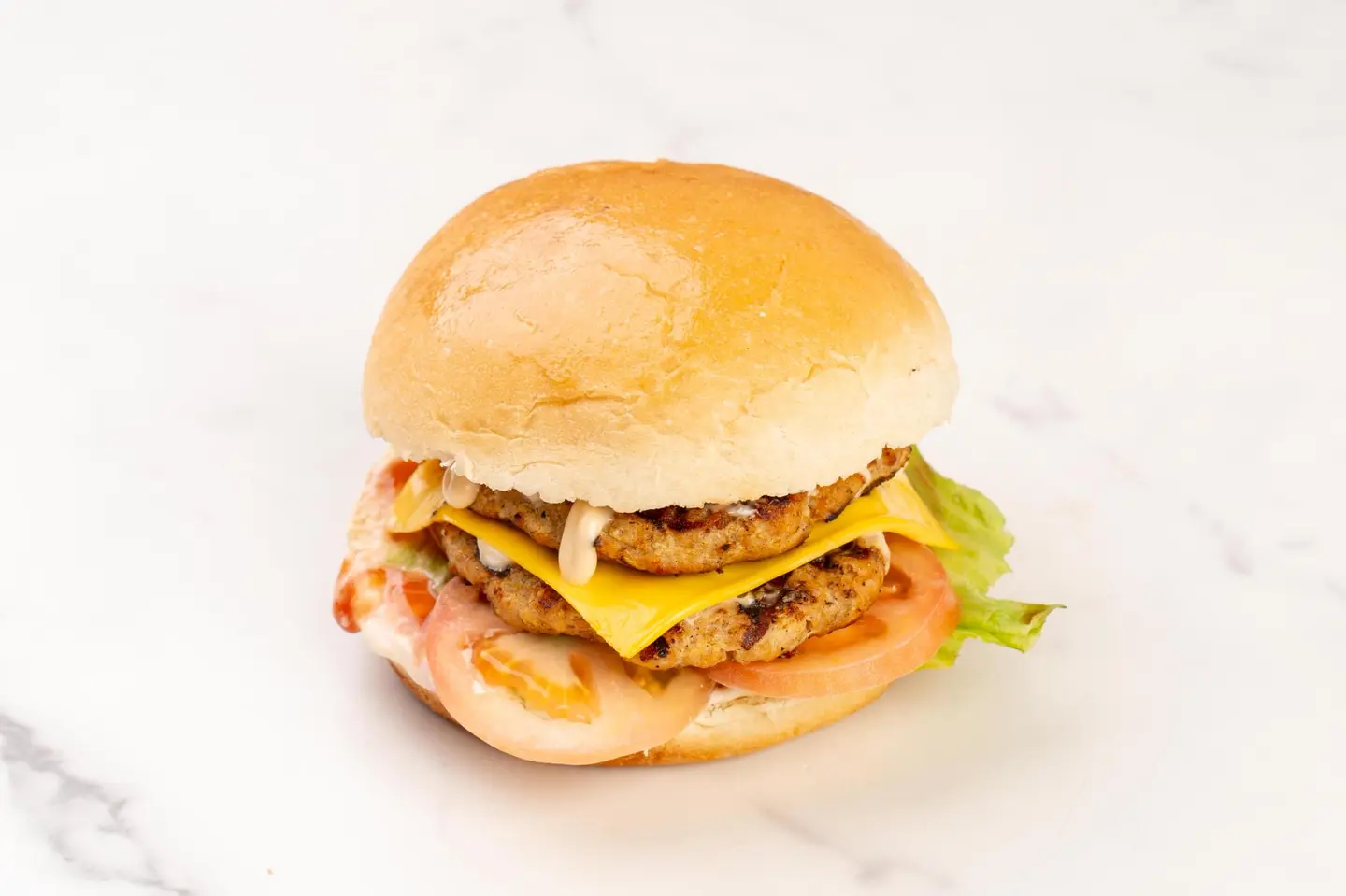 Double Chicken Burger