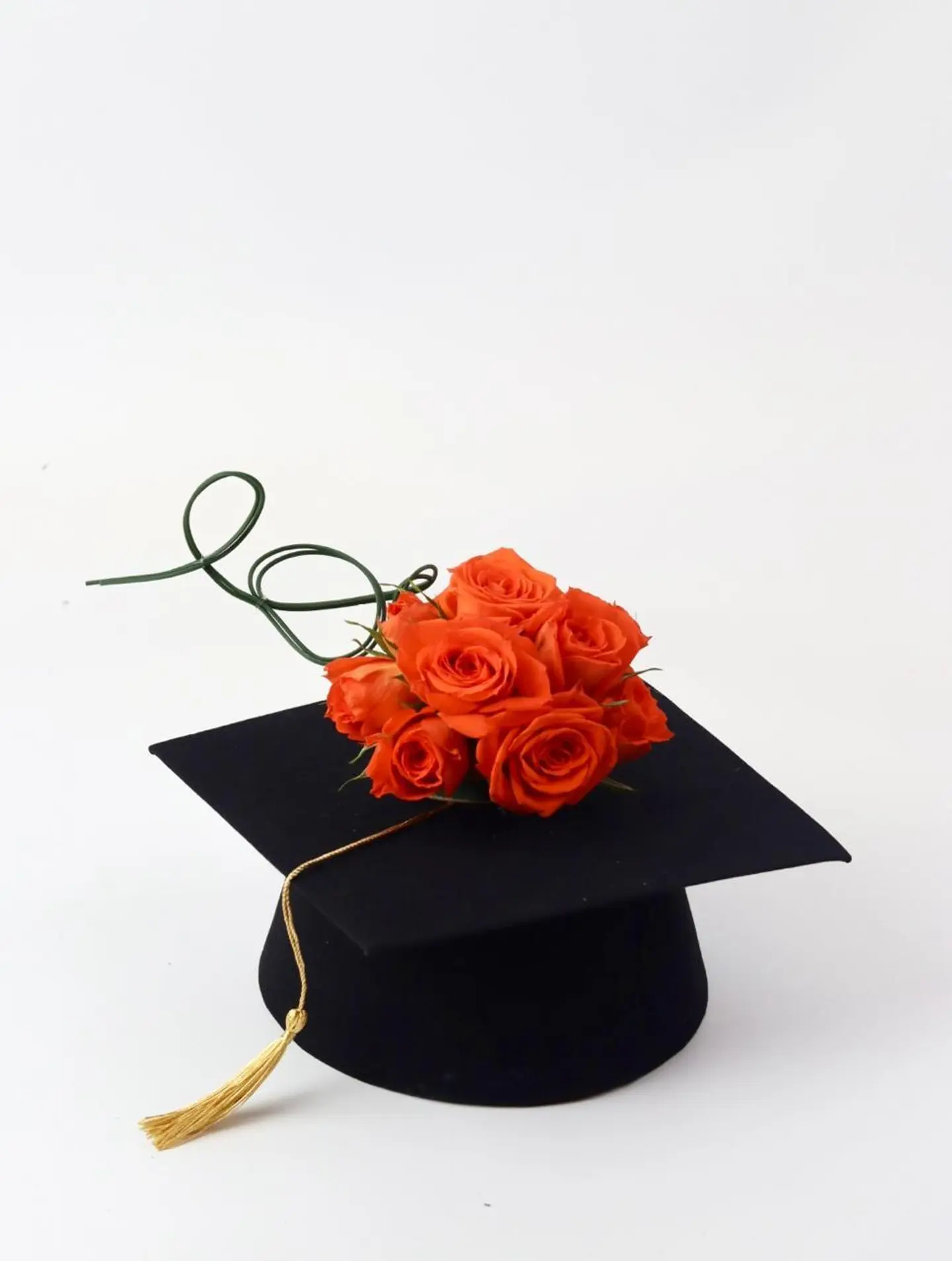 قبعة تخرج اورنج