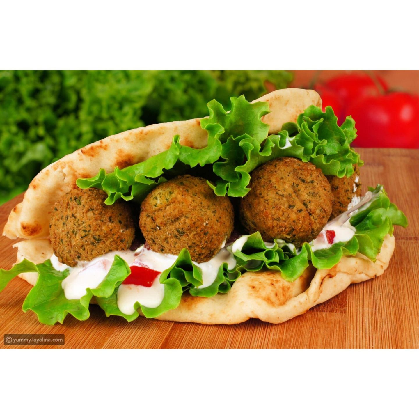 Fateer Falafel Sandwich