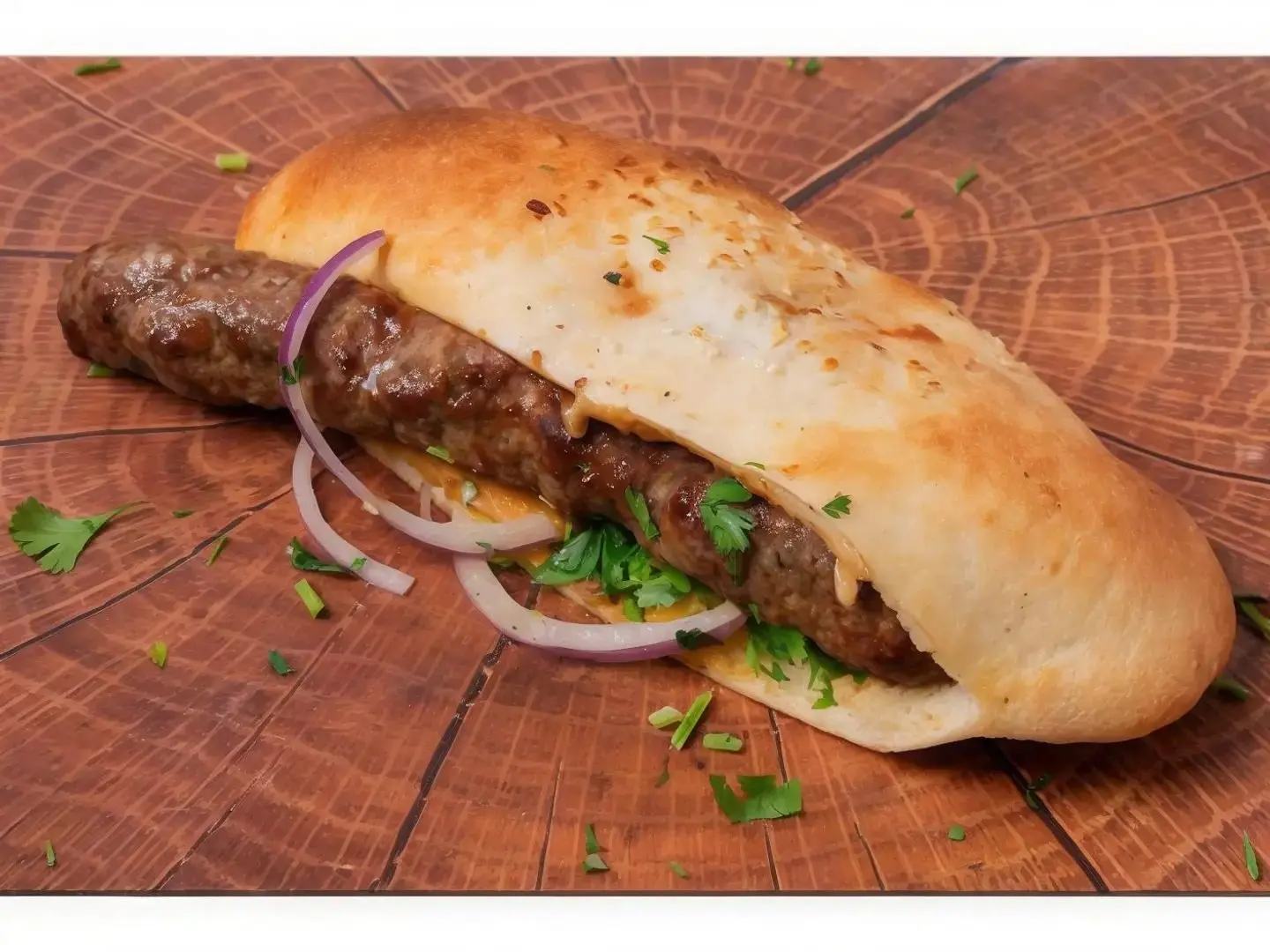 Meat Kofta Sandwich