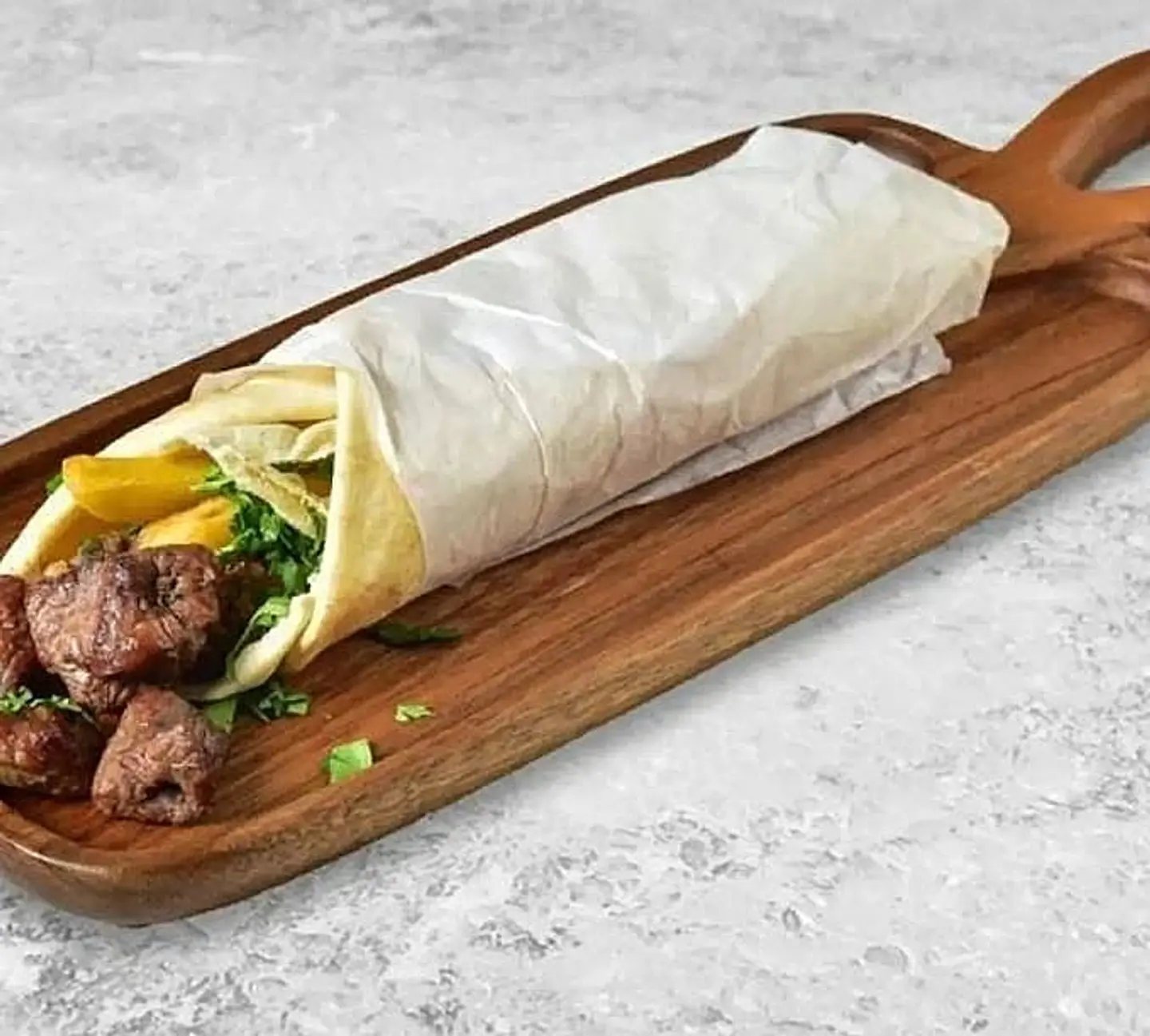 ساندوتش اوصال لحم