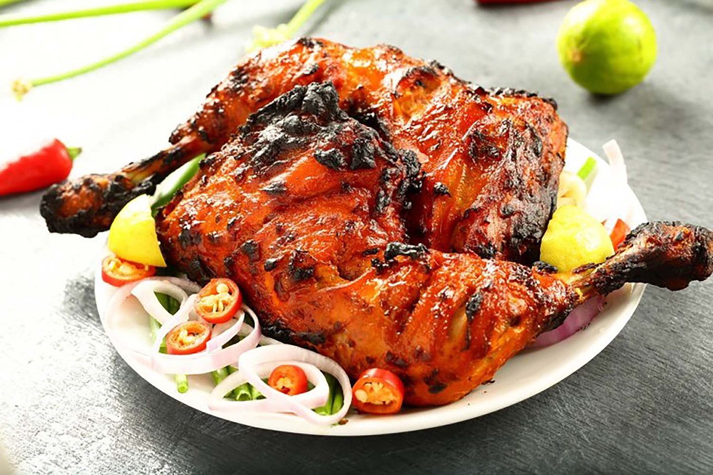 One Piece Of Tikka Chicken